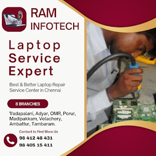 Raminfotech Laptop Service adyar Ram infoteck